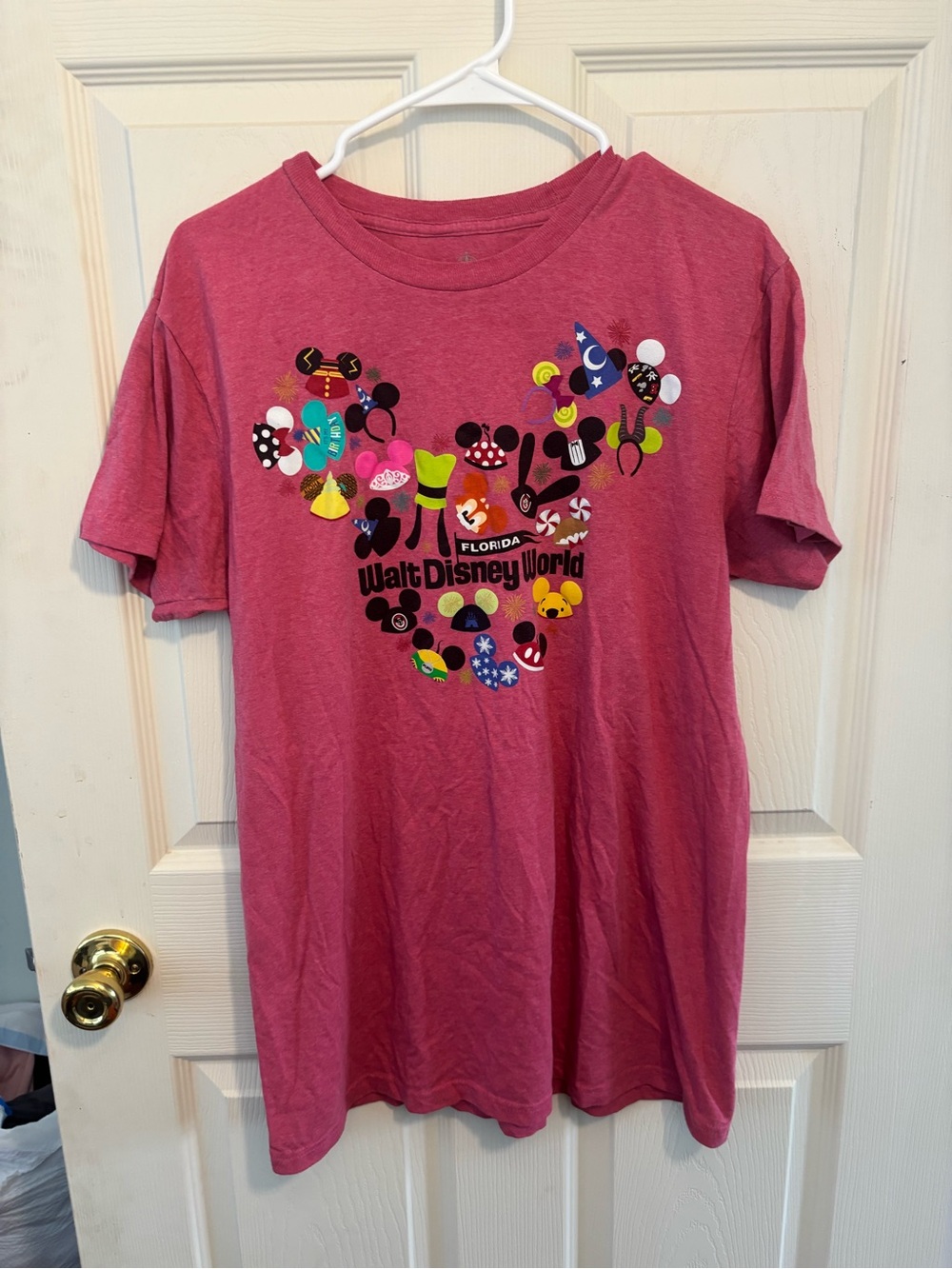 Disney Pink Graphic Tee L